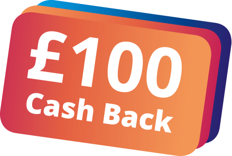 £100 cashback