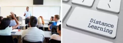 Is Distance Learning better than Classroom Learning?