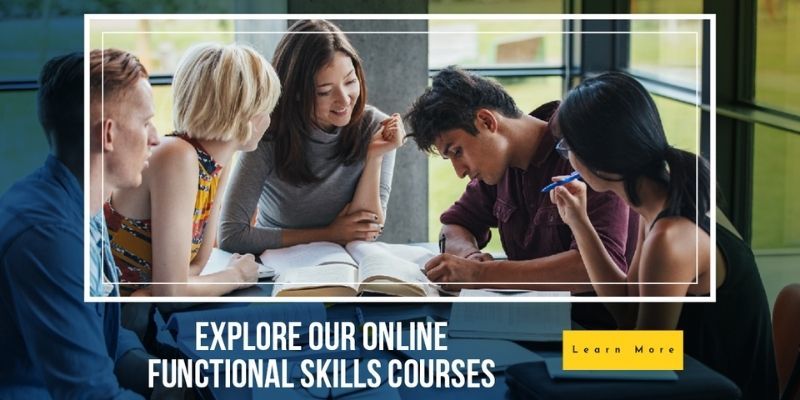 Study Functional Skills Online - Functional skills software - Functional skills Maths Level 2 questions and answers - Functionals Skills English