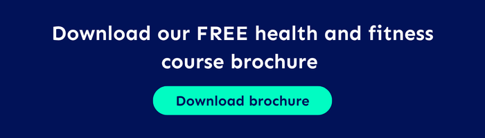 Download our FREE health and fitness course brochure