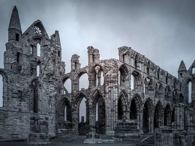 ruins of cathedral