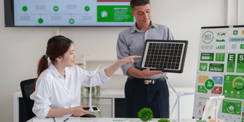 What is an example of sustainable leadership?