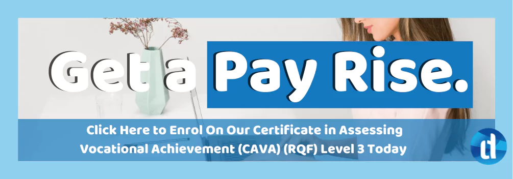 get a pay rise by training others become a qualified nvq assessor cta