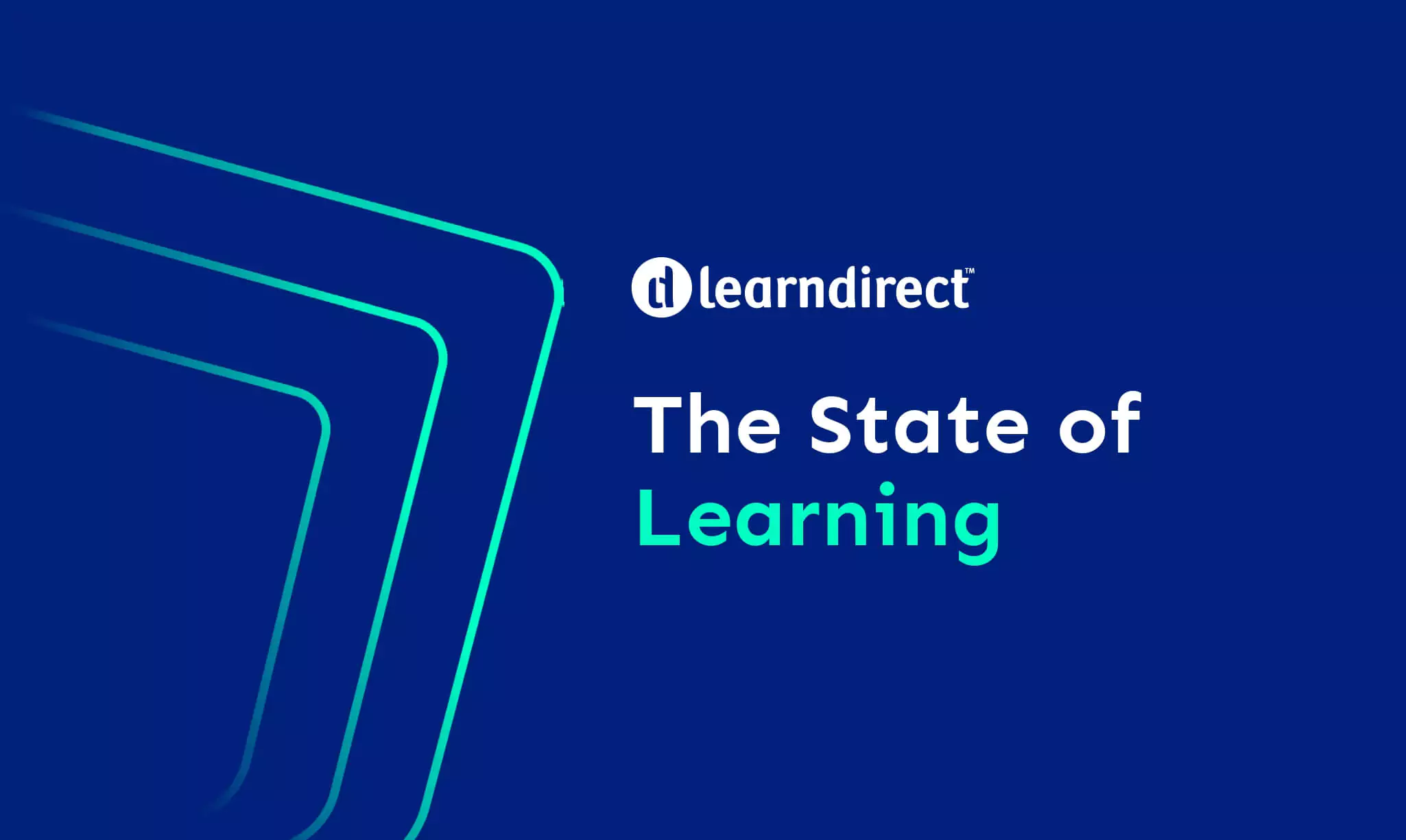 learndirect's The State of Learning Report front cover